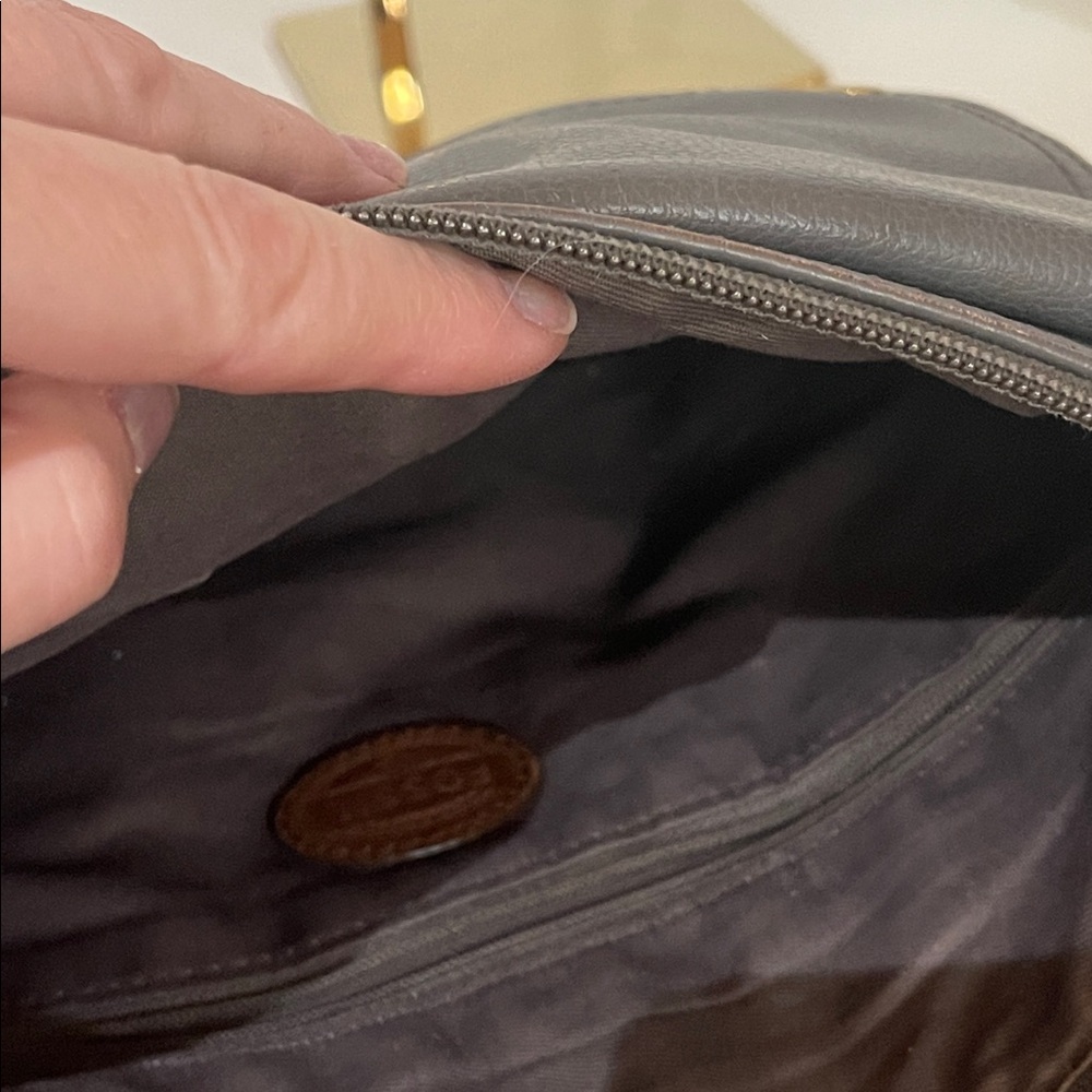 Fossil Morgan Traveler crossbody bag in pebbled leather. - Picture 11 of 11